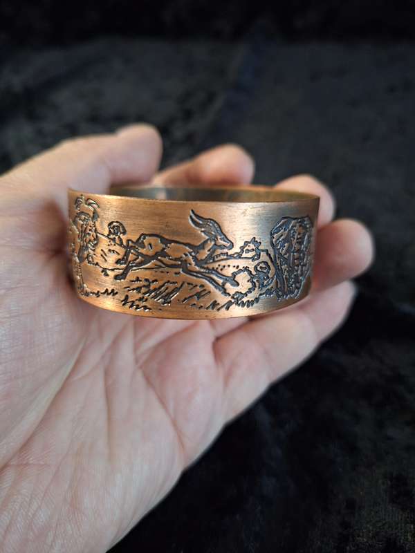 Vintage Copper African Bangle.