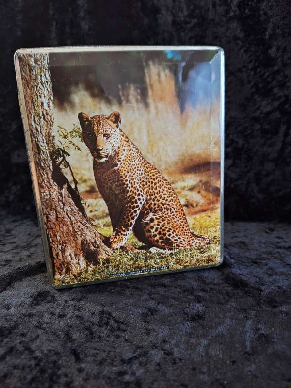 Vintage Edward Sharp Scenes from the Kruger National Park Tin - A.