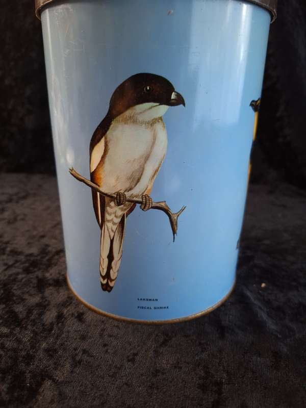 Vintage Koffiehuis S.A. Birds Coffee Tin.