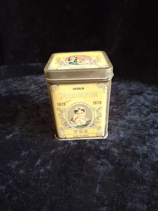 Vintage Mazawattea Tin