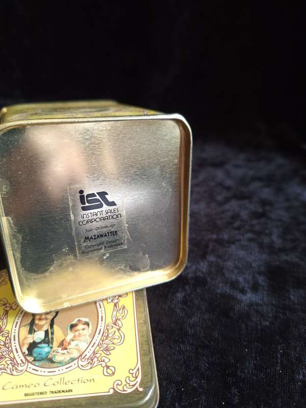 Vintage Mazawattea Tin