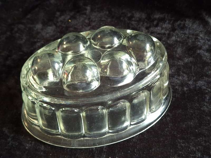Vintage Glass Jelly Mold