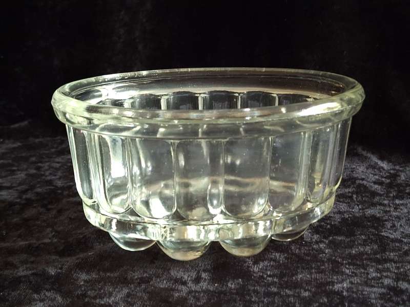 Vintage Glass Jelly Mold
