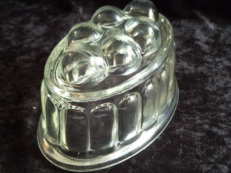 Vintage Glass Jelly Mold
