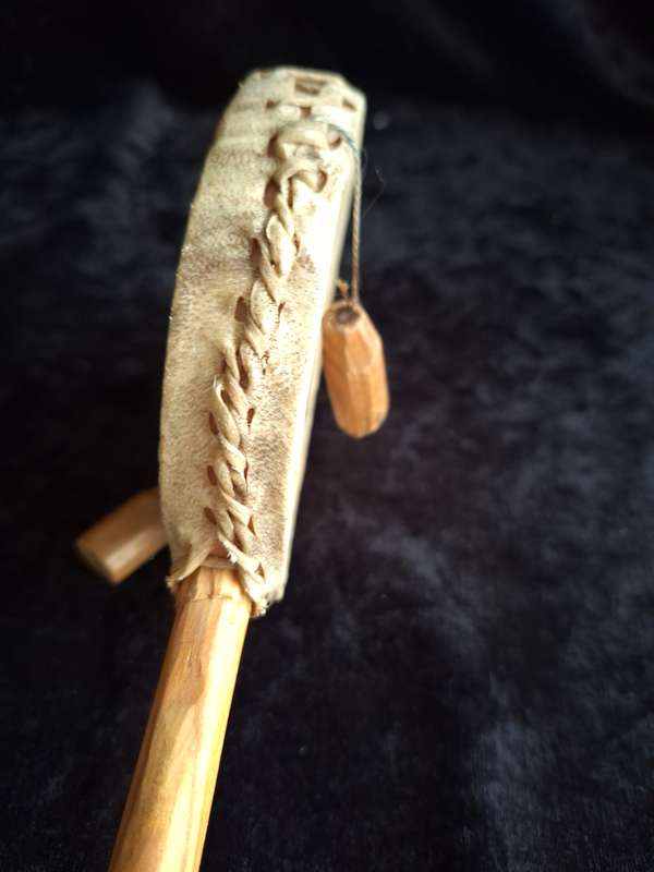Vintage African Handheld Musical Drum