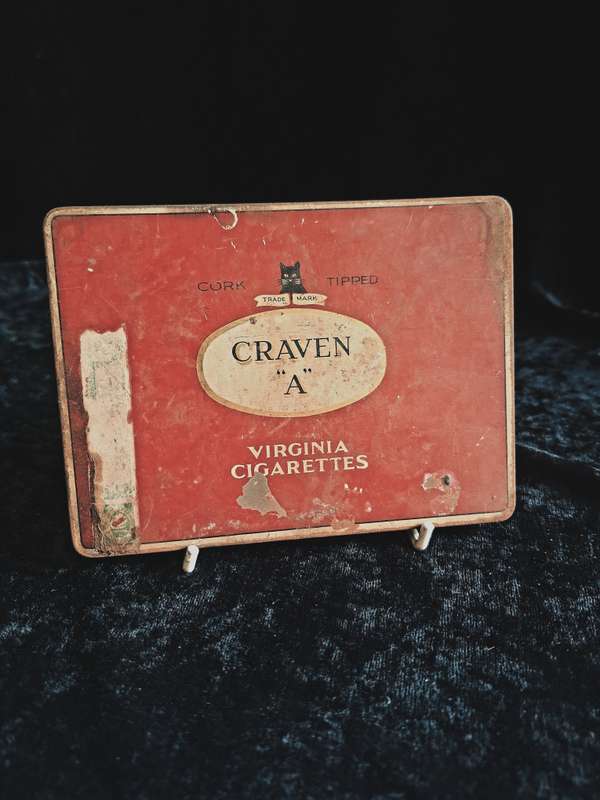 Vintage Craven A Cigarette Tin