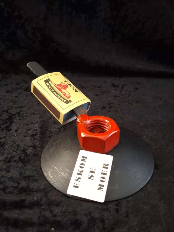 Hand Made Metal Candle Holder