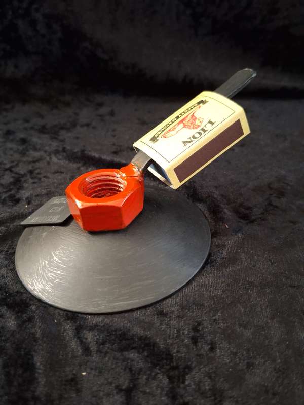 Hand Made Metal Candle Holder
