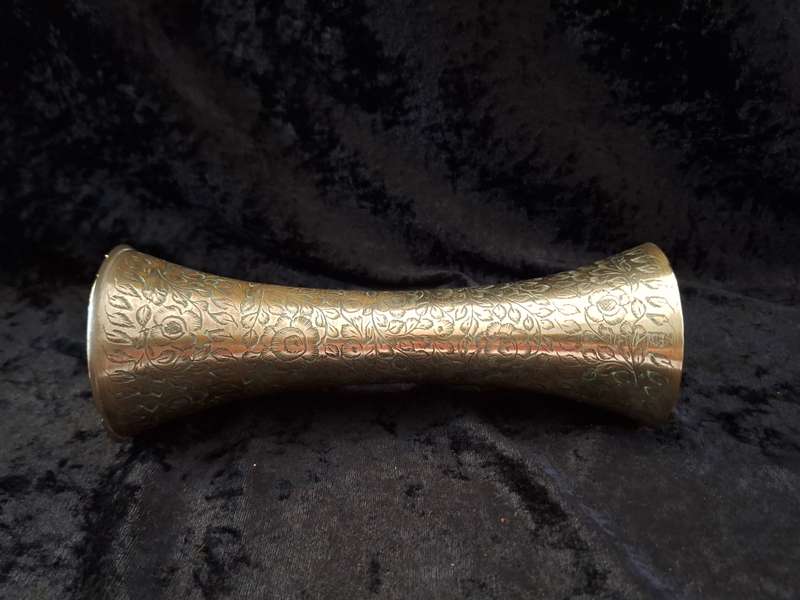 Vintage Brass Trumpet Vase