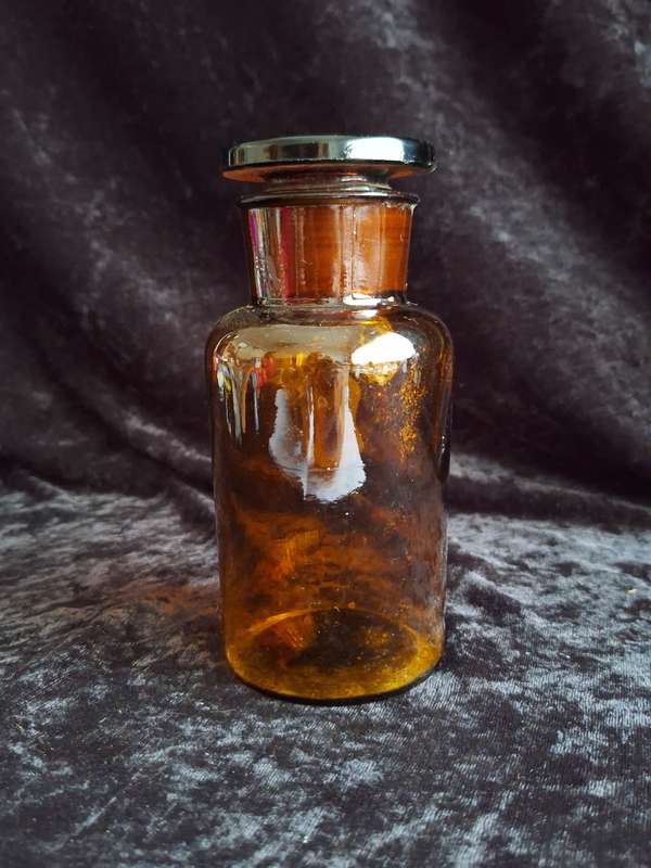 Antique Medical Glass Jar