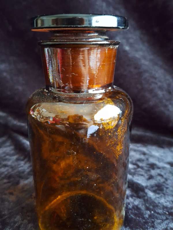 Antique Medical Glass Jar