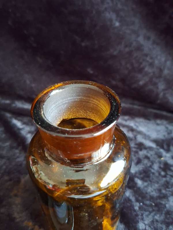 Antique Medical Glass Jar