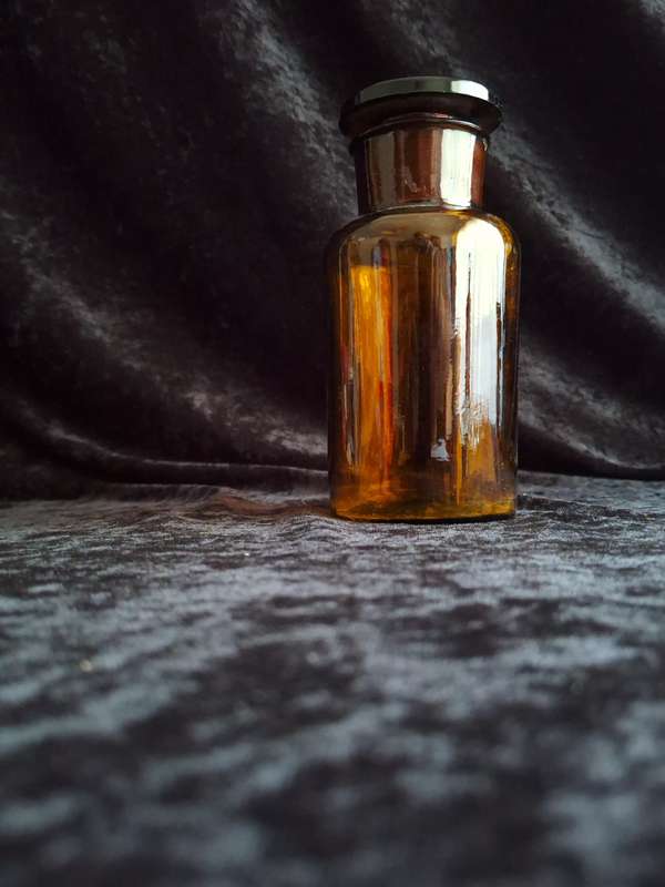 Antique Medical Glass Jar