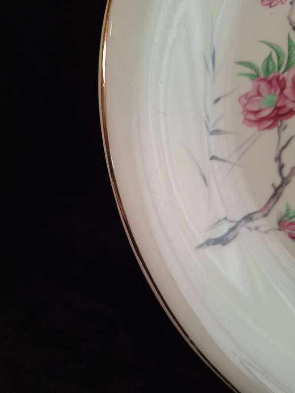 Stunning Vintage Alfred Meakin England - Cherry Blossom Large Meat Platter
