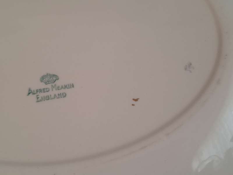 Stunning Vintage Alfred Meakin England - Cherry Blossom Large Meat Platter