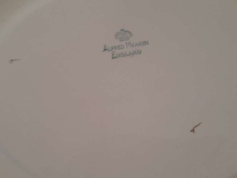 Stunning Vintage Alfred Meakin England - Cherry Blossom Medium Meat Platter