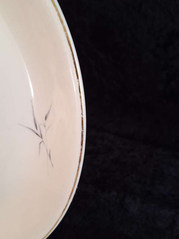 Stunning Vintage Set of 3 Alfred Meakin England - Cherry Blossom Dinner Plates.