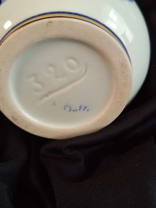 Stunning Vintage Pair of Delft Pitchers