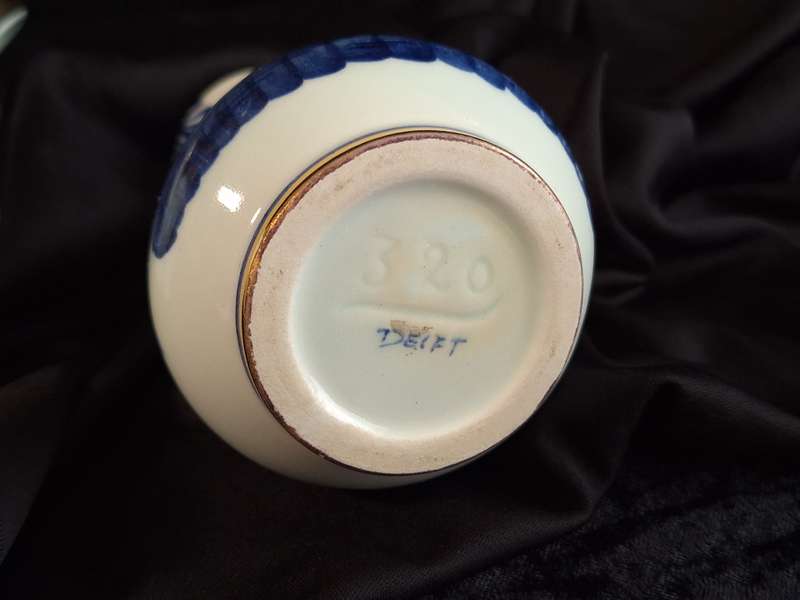 Stunning Vintage Pair of Delft Pitchers