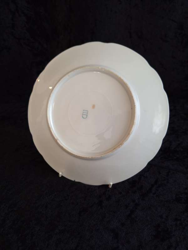 Stunning Vintage German - Oscar Schlegelmilch Porcelain Decorative Plate