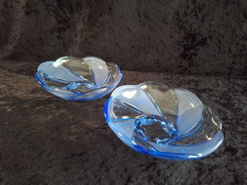 Vintage Set of Walther Glass Bowls.