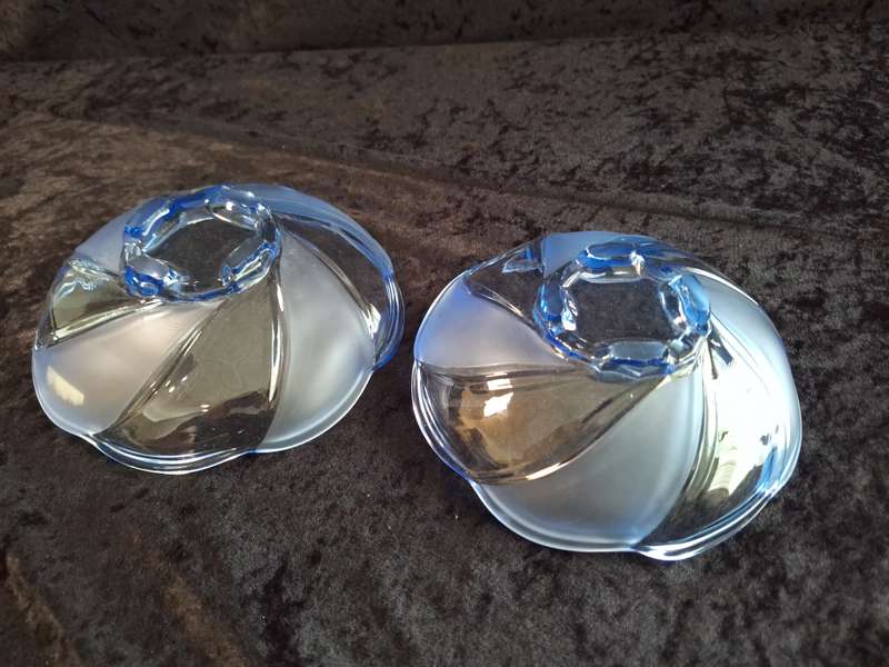 Vintage Set of Walther Glass Bowls.