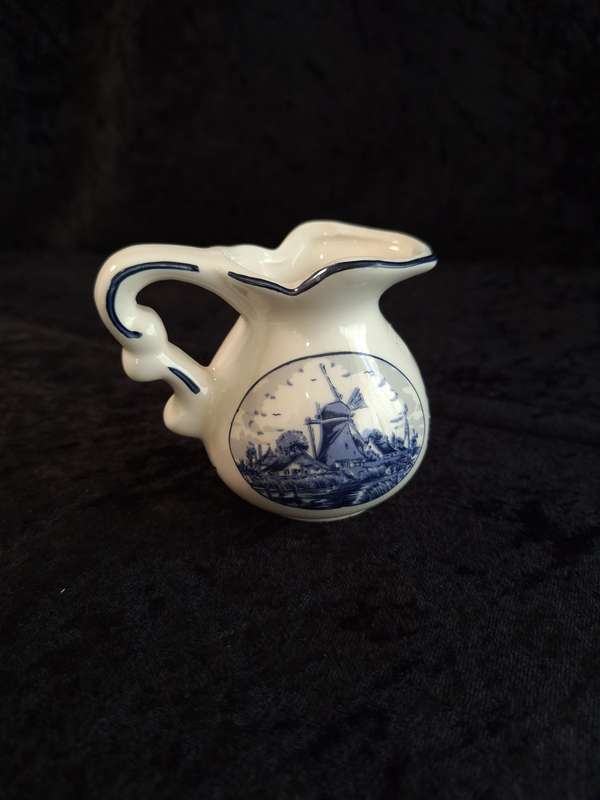 Vintage Delft Ceramic Jug.