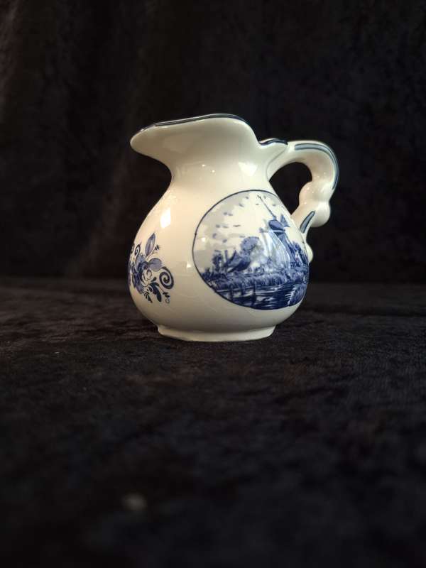 Vintage Delft Ceramic Jug.