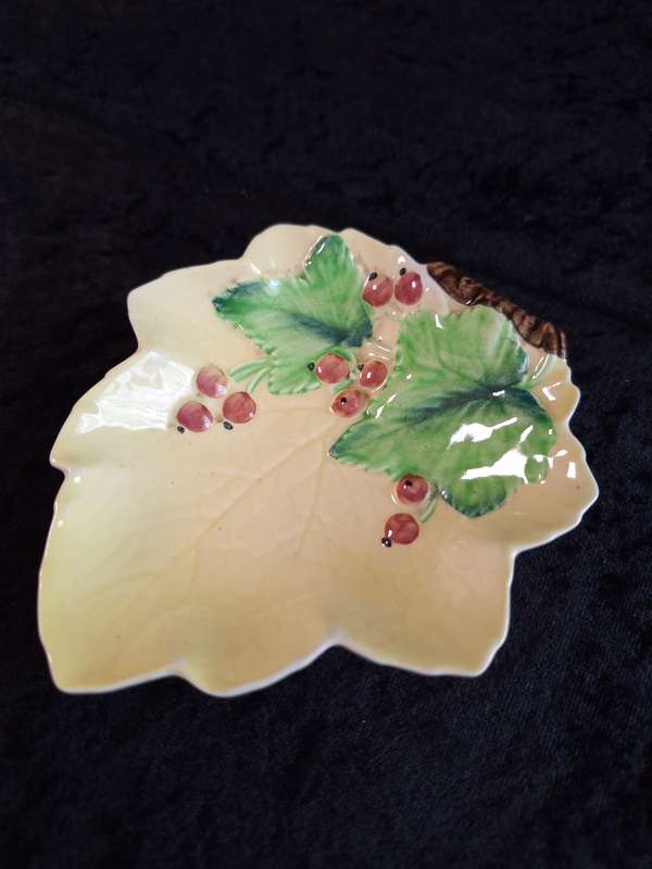 Vintage 1930's Carlton Ware - Red Current - Jam Dish.
