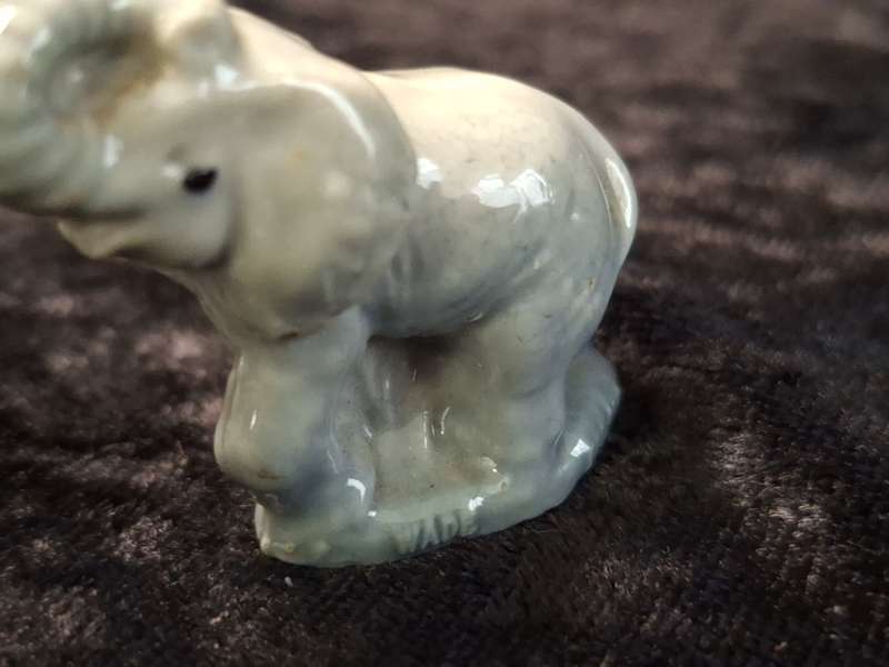 Vintage Wade Whimsie Elephant Figurine.