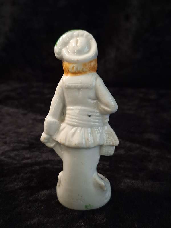 Vintage Miniature Porcelain Figurine.