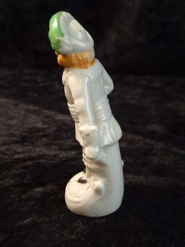 Vintage Miniature Porcelain Figurine.
