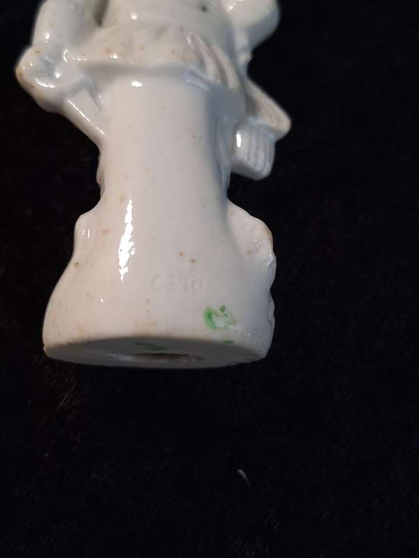 Vintage Miniature Porcelain Figurine.