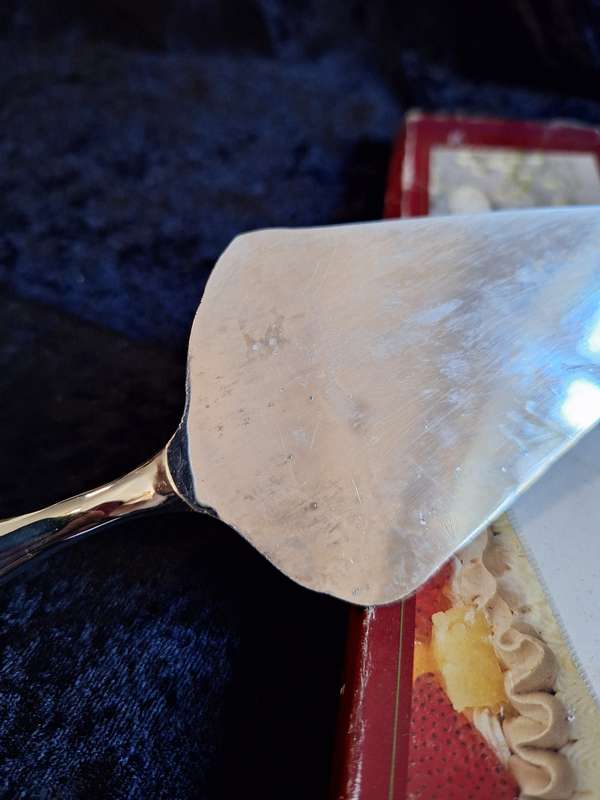 Vintage Silver Plated-Cake Lifter
