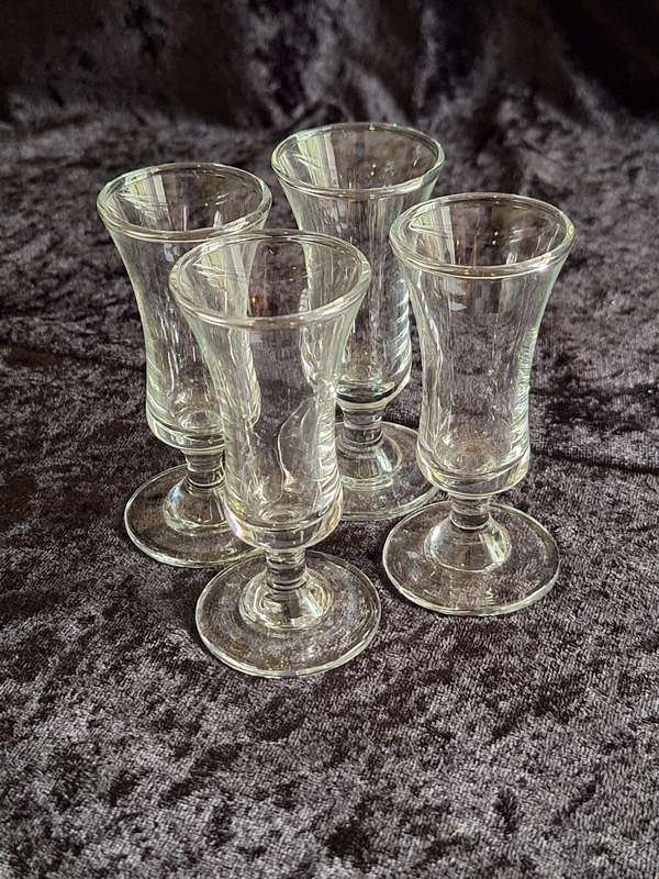Set of 4 Liqueur Glasses