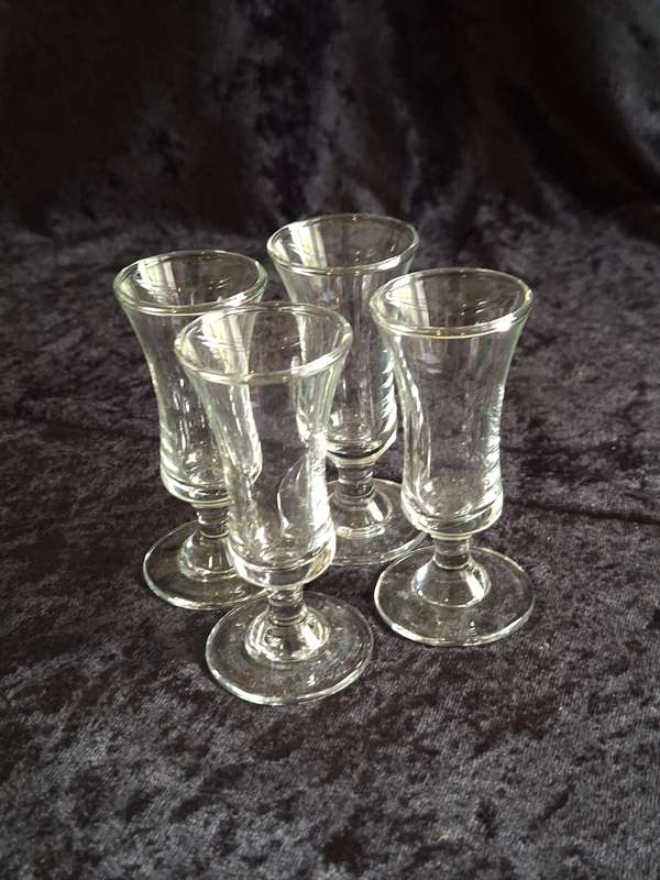 Set of 4 Liqueur Glasses
