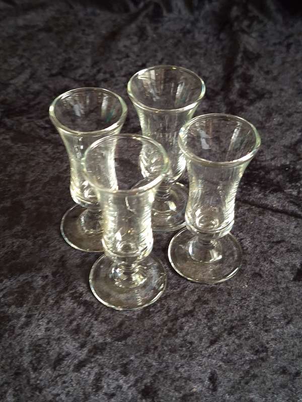 Set of 4 Liqueur Glasses