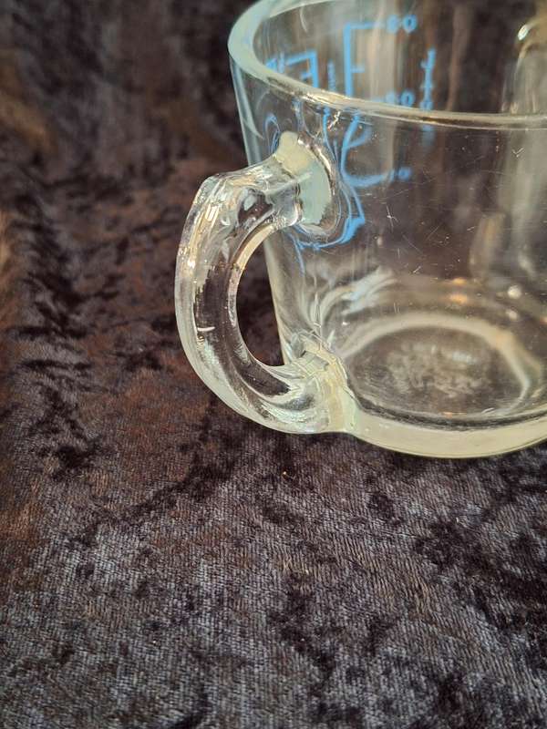 Vintage JAJ (PYREX) Made in England Glass Measuring Jug