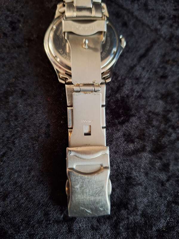 Fossil - Blue Men's Wristwatch - 100 Meters Water Resistant.