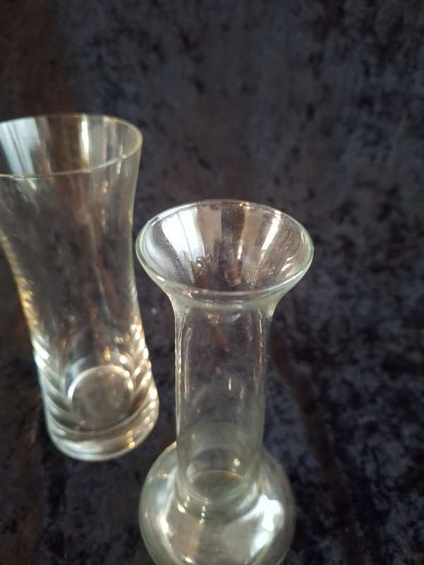 Mix lot of Glass Vases