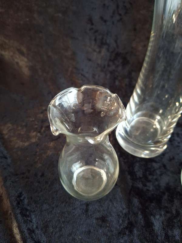 Mix lot of Glass Vases