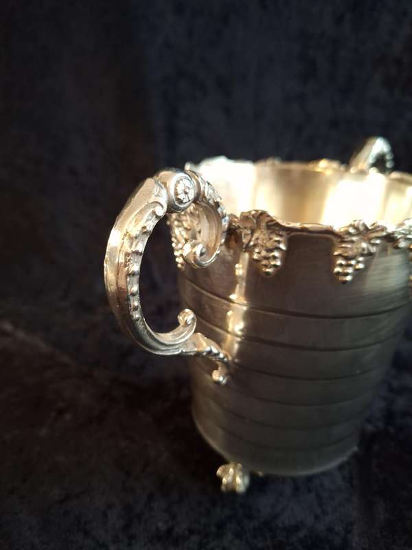 Stunning Vintage Silver Plated Ice Bucket - Serenco.