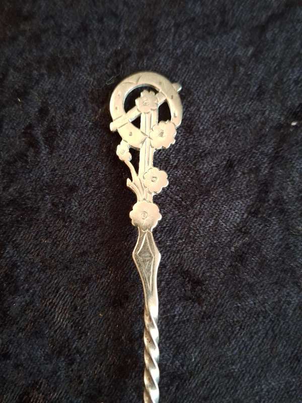 Stunning Antique Silver-Plated Jam Spoon (Late Victorian)