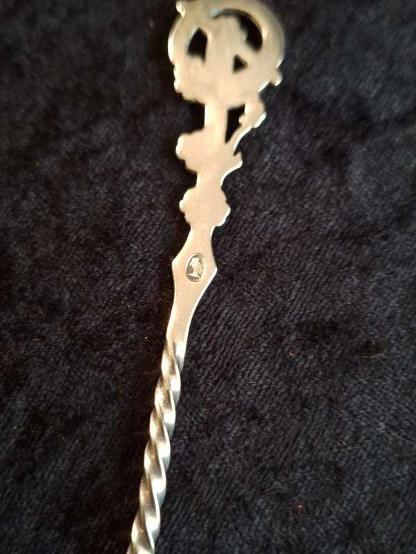 Stunning Antique Silver-Plated Jam Spoon (Late Victorian)