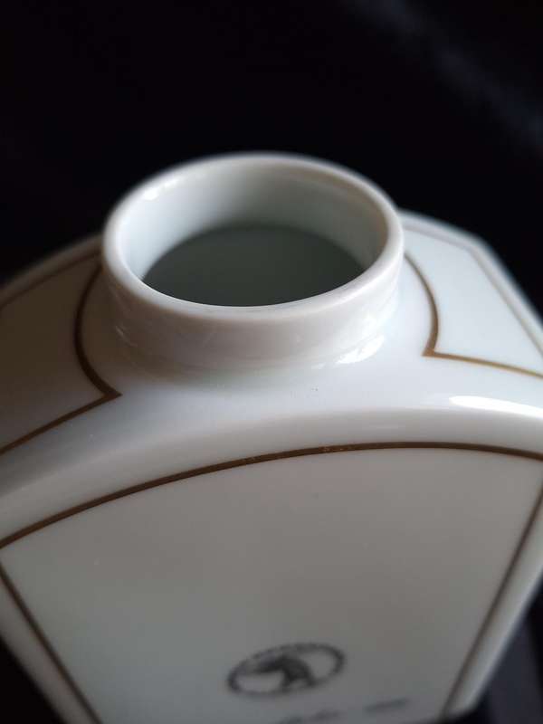 Stunning Vintage B & G Copenhagen Porcelain Tea Caddy (Sophus Barendsen)