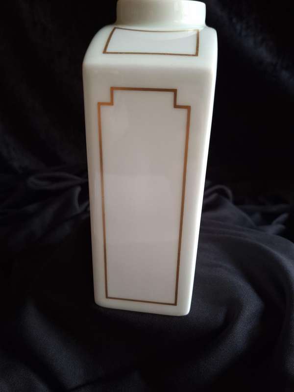 Stunning Vintage B & G Copenhagen Porcelain Tea Caddy (Sophus Barendsen)