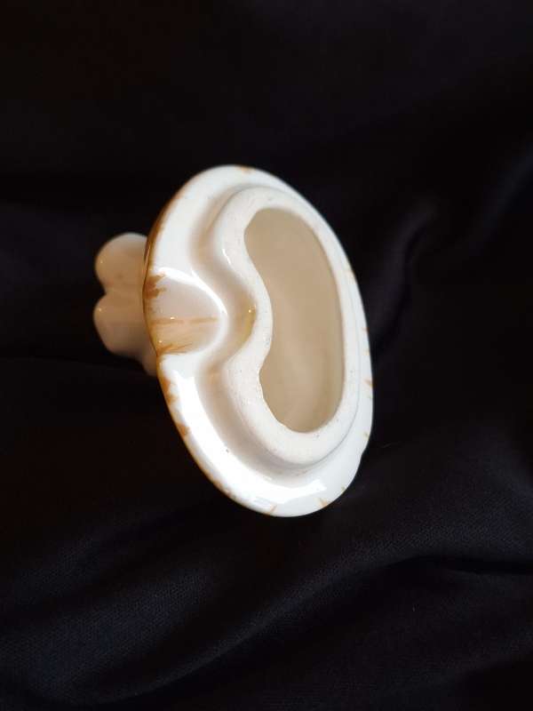 Stunning Vintage Italian Ceramic Pear Jam Pot.
