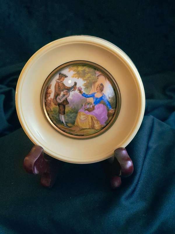 Beautiful Vintage Limoges France Wall Art.