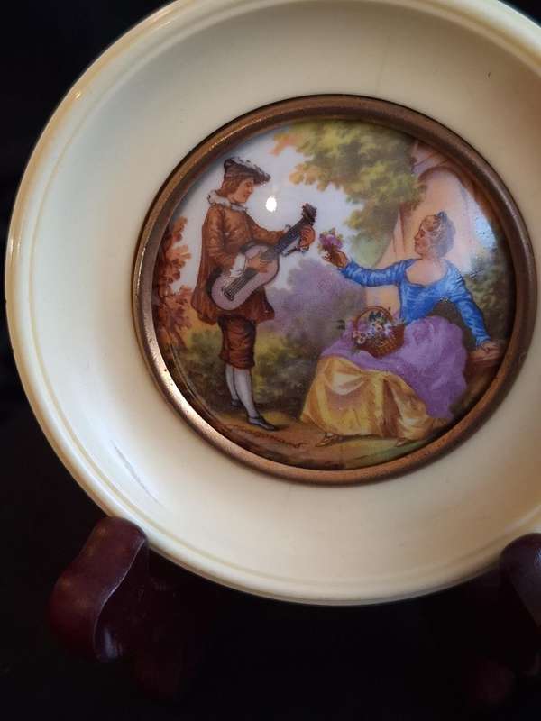Beautiful Vintage Limoges France Wall Art.
