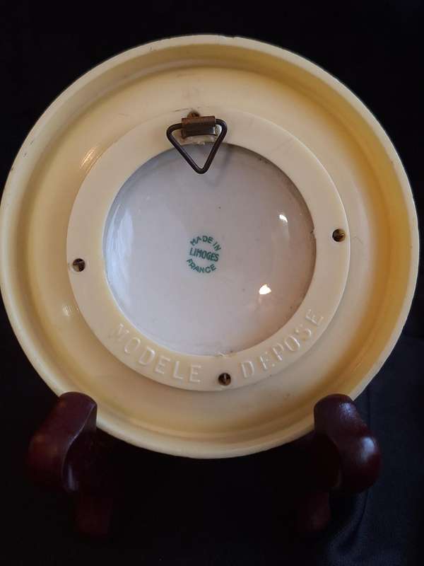 Beautiful Vintage Limoges France Wall Art.